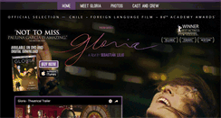 Desktop Screenshot of gloriamovie.com